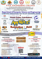 AppBlitz! 2026 Hackathon Poster